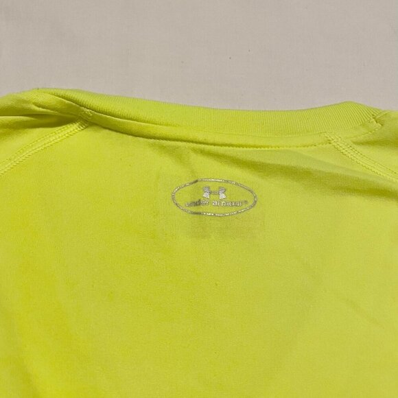 Under Armour Womens Shirt Size Small Heatgear Semi Fitted Tshirt Vneck - Picture 10 of 15